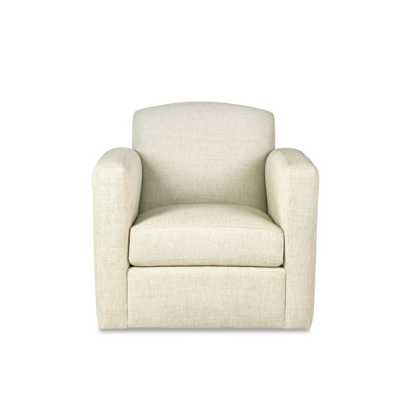 Custom upholstered swivel discount chairs